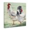 Stupell Industries Farmhouse Chickens Hens Painting Canvas Wall Art